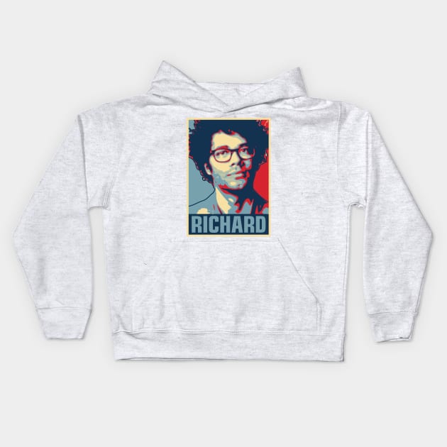 Richard Kids Hoodie by DAFTFISH